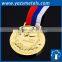 custom design metal engrave saint medal