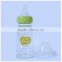 baby product 8 ounce BPA free clear glass feeding bottle