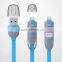 Professional Manufacturer 2 in 1 micro USB Super Speed usb Data Cable,100% Original USB Sync Data Charger Cable Apply
