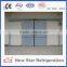 Cold storage room painted steel sliding door