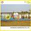 Summer holiday funny play water walking ball, swimming pool rolling water roller ball price