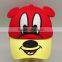 2016 good quality different colors cute aninal style baby hat kids hats