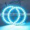 Multi-Color RGB LED Halo Rings Light 72mm 75mm 80mm 90mm 100mm 120mm 5050 Super Bright rgb Angel Eyes kits