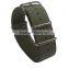 22mm Gray Military Import Nylon Nato Watch Band