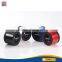 Round shape blue black red sliver portable bluetooth wireless speaker
