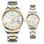 New design quartz stainless steel watch, couple lover wrist watch