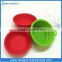 Dog accessories silicone pet bowl feeder