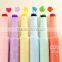Creative multi-function colored fluorescent pen/fluorescent marker pen/highlighter pen