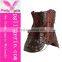Hot shapers Women Latex Steel Boned Corset