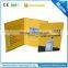 Fashion Hard Cover Design 4.3'' Invitation LCD Video Greeting Card