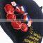 Newest fashion wholesale women winter hats embroidery wool beret hat