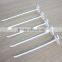 New product ABS Material Single Hook Cardboard Display Plastic Hook for Promotion Display Single Hook