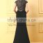 Cap Sleeve Beading Sheath Beautiful Party Dress Latest Design Formal Evening Gown Dress