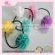 2016 fashion chiffon pompom flower headband for kids