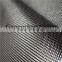 colored silver 3K plain carbon fiber cloth mixed metallic yarn