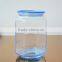Wholesale storage glass jar with different sizes storage bottle with glass lid