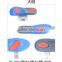 Soft Silicone Sports Insole , Massaging shock-absorbing Gel Silicone Shoe Insole