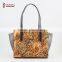 PU Leather and Fabric New Design Handbag