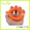 New Olive Shape 10cm Silicone Hand Grip Strengthener Exercise Rings for Computer Users