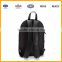 black PU leather travel leisure backpack daypack
