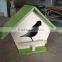 Garden Decoration Wooden Bird Nest House