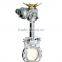 high quality flange fire fighting gate valve with electric actuator