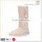 Professional manufacture cheap knit snow boots
