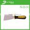 hot selling plastic handle metal construction putty knife