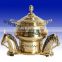 handmade party supplies chafing dish | new design chafing dish | brass made chafing dish | rounded base chafing dish