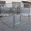 Heavy safety and duty large outdoor temporary modular dog kennels fence/large powder coated dog kennels