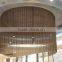 Metal decorative curtain for hotels