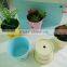Galvanized Iron Powder Coating Flower Pot Set of 3