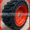 China cheap28x9-15 8.15-15 solid tire for sale bobcat skid steer solid tires14.00x24 14.00-24 17.5x25 17.5-25 with factory price