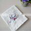 100% cotton table white cloth napkin dinner napkin