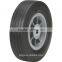 YJX Hand Truck Tire with Offset Hub Semi Pneumatic