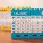 Creative USB HUB DIY blocks usb 2.0 hub calendar with bluetooth/usb hub with cable/Executive DIY desk calendar 2015