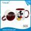 Top grade professional 11OZ double color customized vacuum magic mug sublimation