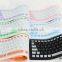 2015 Top Sale New Flexible Silicon Keyboard with Excellent Touch Feeling