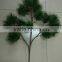 SJ0701115 Decorative tree branches leave/artificial pine tree fronds