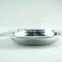 Round tray Metal food tray Stainless steel buffet trays Of various sizes
