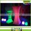 battery source small pretty waist designed portable party illuminated led spandex glow cocktail tables