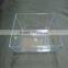 Transparent Salad Bowl Fruit Bowl, Food Grade Salad Bowl,Square Salad Bowl