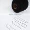 Black spandex elastic thread 100# latex rubber yarn