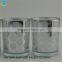 Hot sale black glass jar candle holders,homemade candles in mason jars