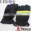 Aramid Fire Retardant Hand Protection Urban Traffic Riding Reflective Traffic Fireman Gloves