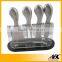 Wholesale LFGB Wooden Block Cheese Knife Set