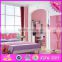 2016 high quality comfortable children wooden modern bedroom sets W08H033
