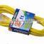 S50050 35 FT 14 Gauge Indoor Outdoor Heavy Duty Power Extension Cord Yellow ETL w/ Light