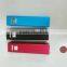 2600mAh Cuboid Shape Portable Metal Power Bank