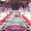 Party decorative carpet runner/factory hot sale decorative white wedding runner/wedding carpet/mat exhib